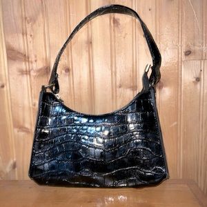 Black handbag